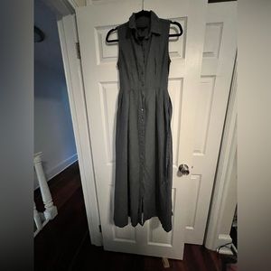 Banana Republic Sleeveless Shirtdress